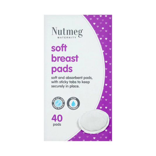 Nutmeg Maternity Soft Breast 40 Pads