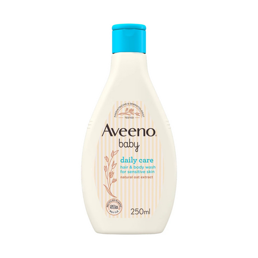 Aveeno Baby Daily Care Hair & Body Wash For Sensitive Skin 250ml
