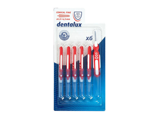 Dentalux Interdental 6 Brushes