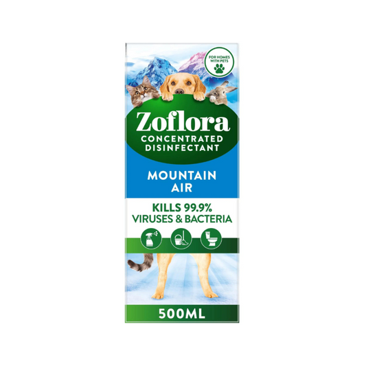 Zoflora Concentrated Multipurpose Disinfectant Mountain Air 500ml