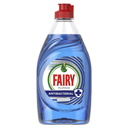 Fairy Platinum Antibacterial Eucalyptus Washing Up Liquid (820ml)